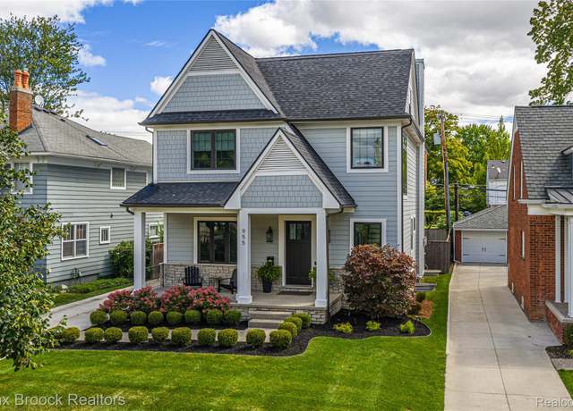 Property at 955 S Bates St, Birmingham, MI 48009, 5 beds, 5 baths