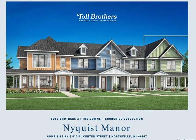 Property at 410 S Center St, Northville, MI 48167, 3 beds, 2.5 baths
