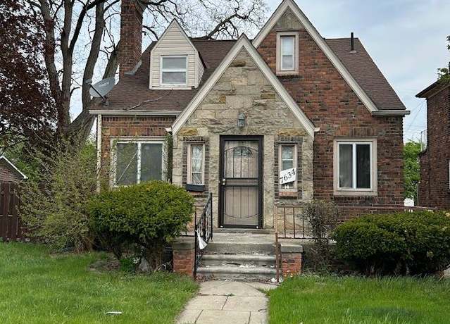Property at 7634 W 7 Mile Rd, Detroit, MI 48221, 3 beds, 1 bath