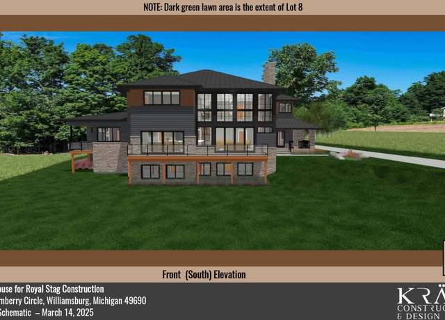 Property at 7865 Turnberry Cir, Williamsburg, MI 49690, 5 beds, 4.5 baths