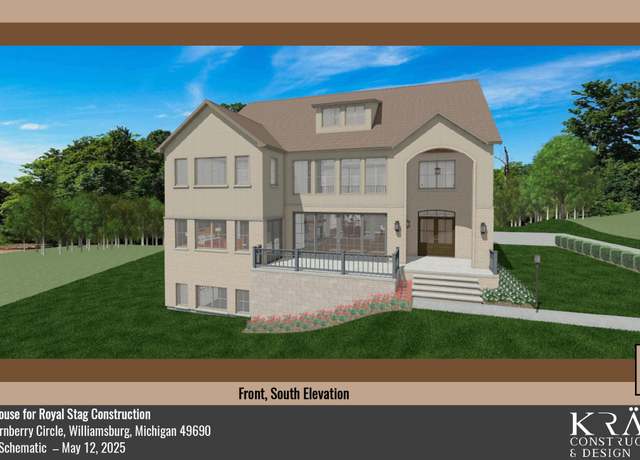 Property at 7865 Turnberry Cir, Williamsburg, MI 49690, 5 beds, 4.5 baths