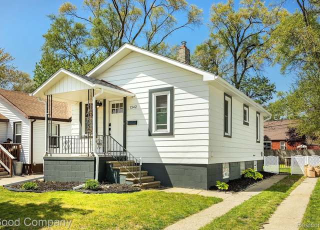 Property at 1342 Bertha St, Ferndale, MI 48220, 2 beds, 1 bath