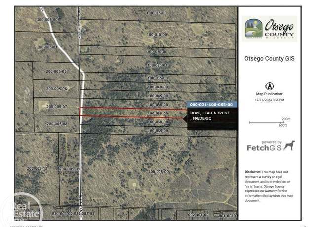 Property at VL Kenyon Trl, Frederic, MI 49733