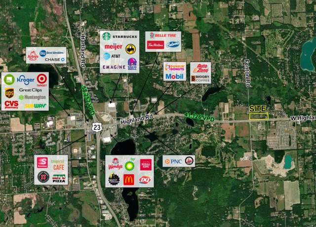 Property at NEC M-59 & Fenton Rd, Hartland, MI 48353