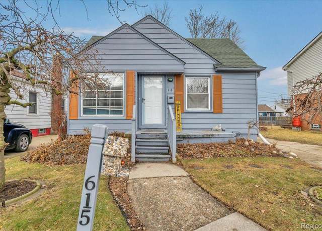 Property at 615 E Webster St, Ferndale, MI 48220, 3 beds, 1 bath