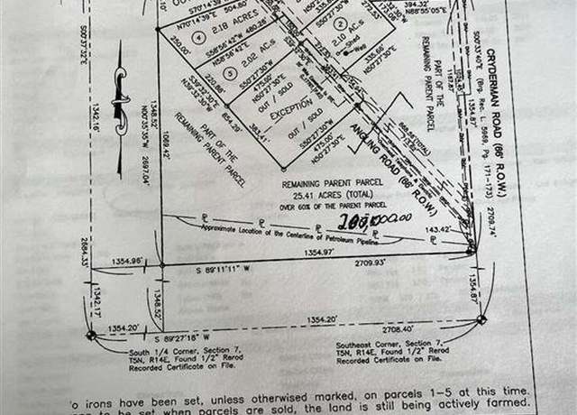 Property at 00 Cryderman Rd. Parcel #1, Richmond Twp, MI 48062