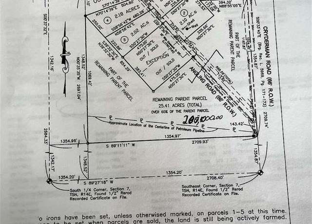 Property at 00 Cryderman Rd. Parcel #1, Richmond, MI 48062