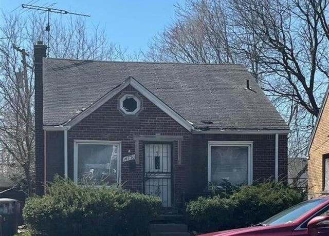 Property at 14730 E State Fair St, Detroit, MI 48205, 3 beds, 1 bath