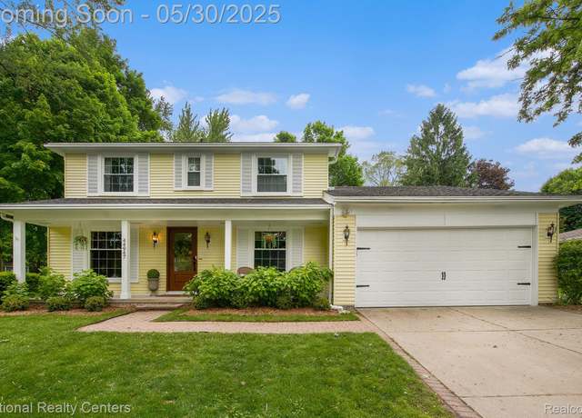 Property at 44947 Partridge Dr, Plymouth, MI 48170, 4 beds, 2.5 baths