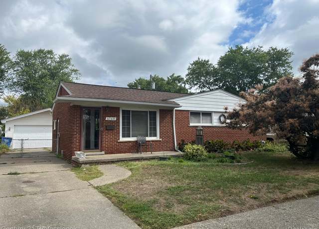Property at 4749 Lutz Dr, Warren, MI 48092, 3 beds, 1.5 baths