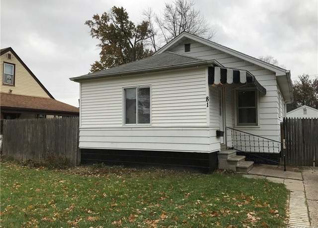 Property at 81 W Harry Ave, Hazel Park, MI 48030, 2 beds, 1 bath
