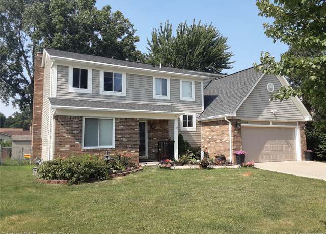 Property at 43450 Fredericksburg St N, Canton, MI 48188, 4 beds, 3 baths
