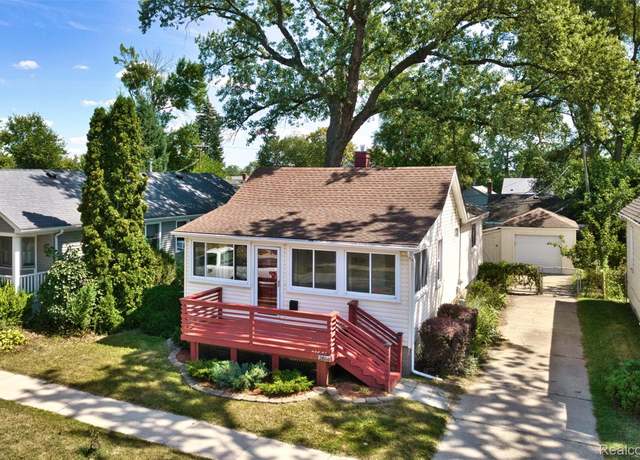 Property at 2814 Burdette St, Ferndale, MI 48220, 2 beds, 1 bath