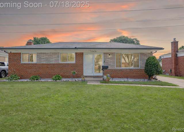 Property at 31636 Blair Dr, Warren, MI 48092, 3 beds, 1.5 baths