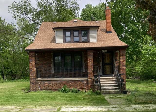 Property at 480 Manistique St, Detroit, MI 48215, 3 beds, 1 bath