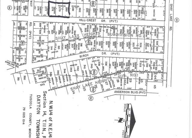 Property at 000 Hilcrest Dr, Mayville, MI 48760