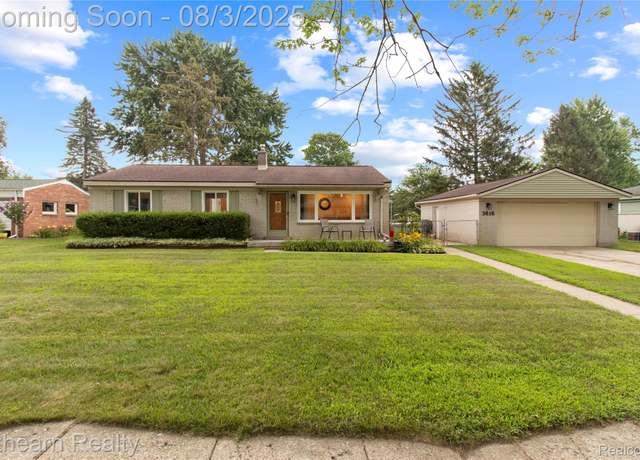 Property at 3616 Shoals St, Waterford, MI 48329, 3 beds, 1 bath