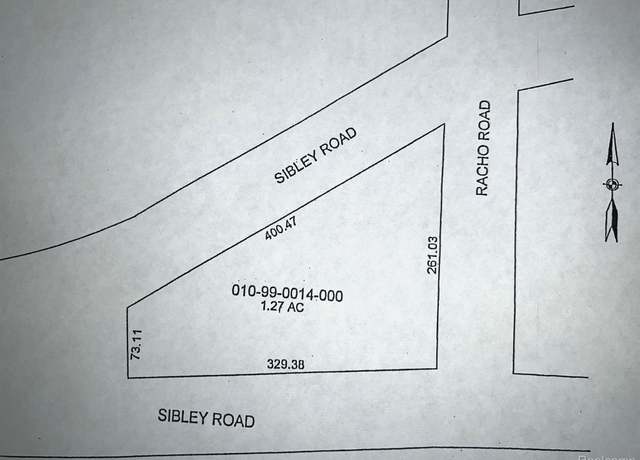 Property at VACANT Sibley Rd, Riverview, MI 48193