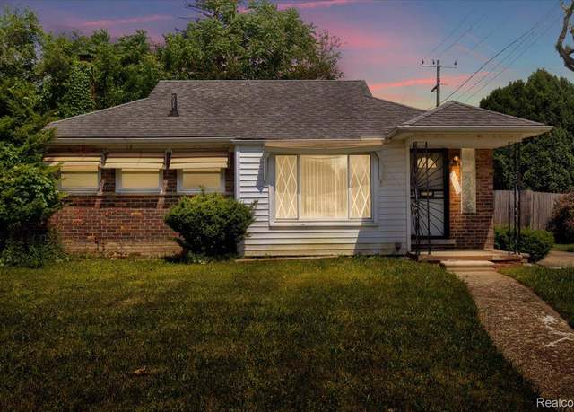 Property at 17700 Plainview Ave, Detroit, MI 48219, 3 beds, 1 bath