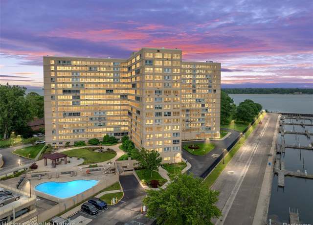 Property at 8900 E Jefferson Ave #625, Detroit, MI 48214, 1 bed, 1 bath