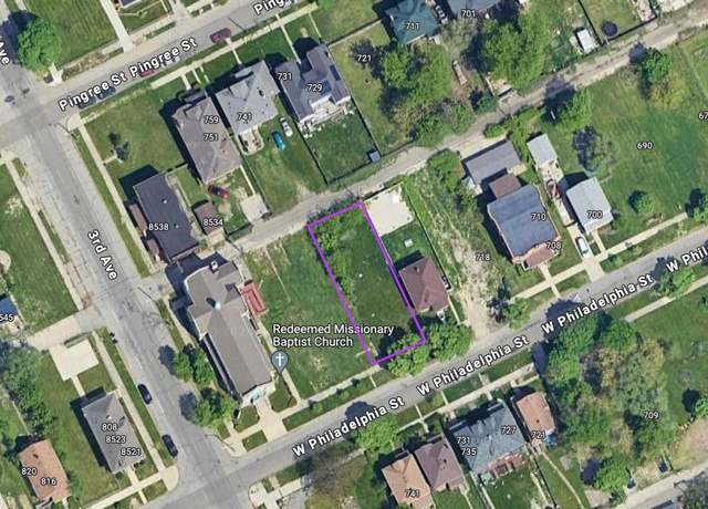 Property at 736 W Philadelphia St, Detroit, MI 48202