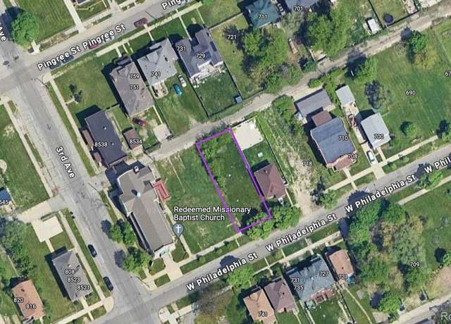 Property at 736 W Philadelphia St, Detroit, MI 48202