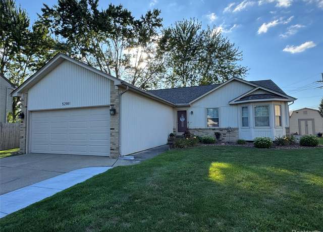 Property at 52981 Sequoia Trl, Chesterfield Township, MI 48047, 3 beds, 2 baths