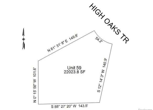 Property at VL Lot 59 High Oaks Trl, Grand Blanc, MI 48439