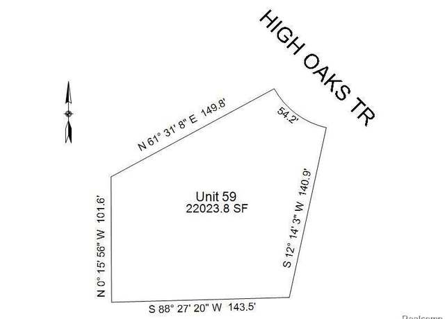 Property at VL Lot 59 High Oaks Trl, Grand Blanc, MI 48439
