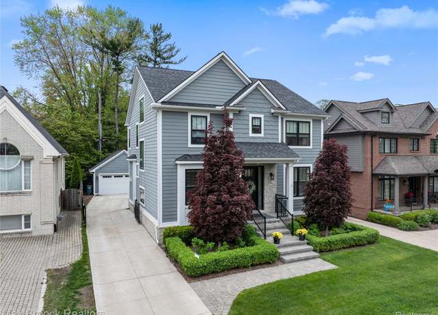 Property at 893 Hazel St, Birmingham, MI 48009, 5 beds, 5.5 baths