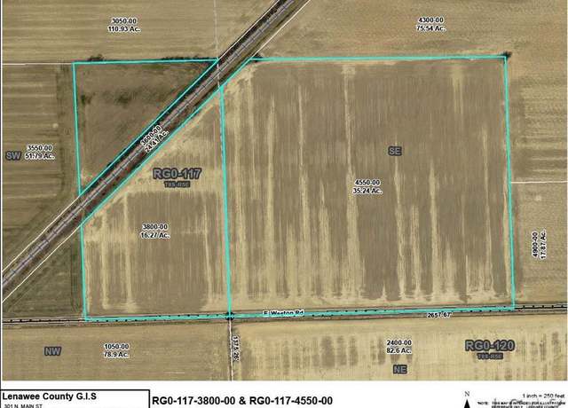 Property at 10000 Blk Weston Rd, Blissfield, MI 49228