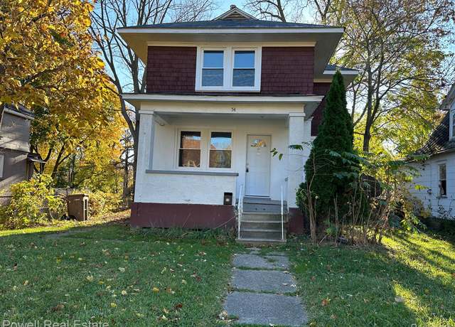 Property at 54 Nelson St, Pontiac, MI 48342, 4 beds, 1.5 baths