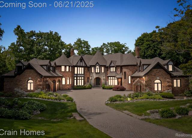 Property at 59 Hidden Ridge Rdg, Bloomfield Hills, MI 48304, 6 beds, 6 baths