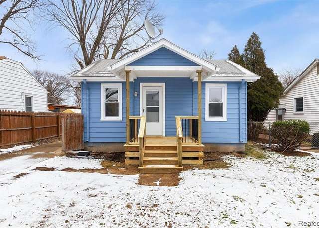 Property at 3314 Mcdowell St, Ferndale, MI 48220, 2 beds, 1 bath