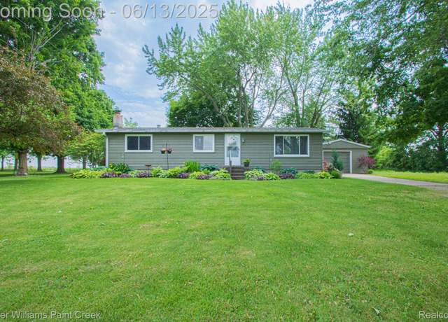Property at 1860 Caldwell Rd, Imlay City, MI 48444, 3 beds, 1.5 baths