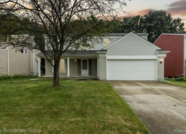 Property at 43101 Lancelot Dr, Canton, MI 48188, 4 beds, 2.5 baths