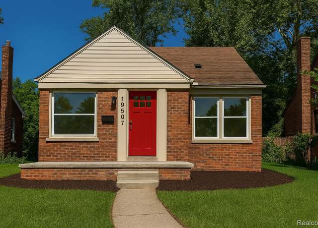 Property at 19507 Pierson St, Detroit, MI 48219, 3 beds, 1 bath