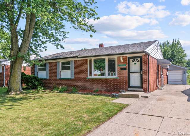 Property at 38023 Castle Dr, Romulus, MI 48174, 3 beds, 1 bath