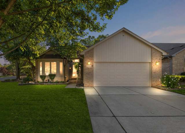 Property at 43410 Pointe Dr, Clinton Township, MI 48038, 2 beds, 3 baths