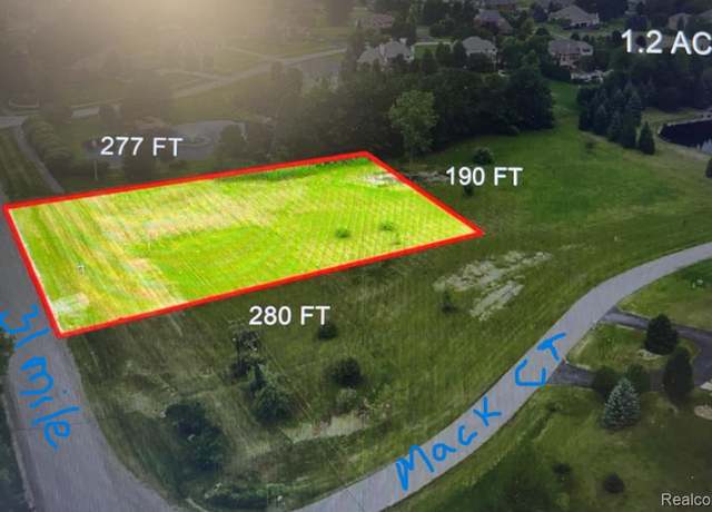 Property at 7433 31 Mile Rd, Washington, MI 48095