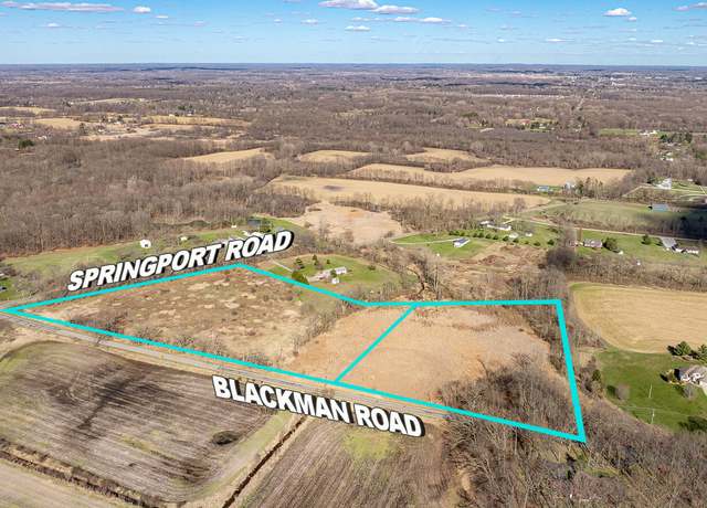 Property at 0 Springport Rd, Blackman Twp, MI 49201