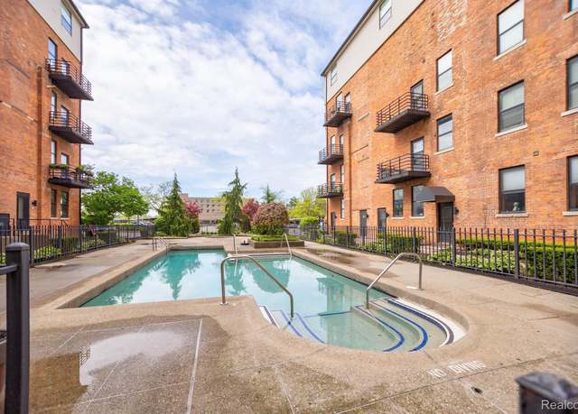 Property at 6533 E Jefferson #81 Ave Unit 326E, Detroit, MI 48207, 1 bed, 1 bath