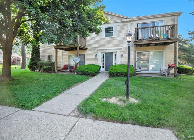 Property at 841 Bloomfield Village Blvd Unit D, Auburn Hills, MI 48326, 1 bed, 1 bath