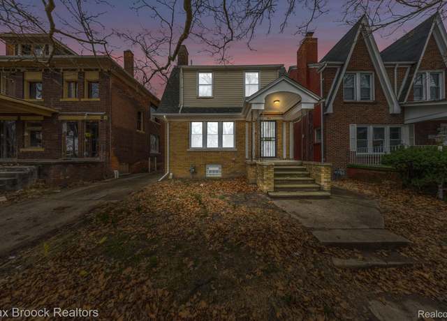 Property at 2681 Clairmount St, Detroit, MI 48206, 3 beds, 3.5 baths