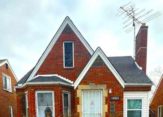 Property at 18960 Barlow ST St, Detroit, MI 48205, 3 beds, 1 bath