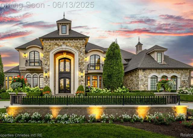 Property at 48928 Barola Ct, Northville, MI 48167, 6 beds, 7 baths