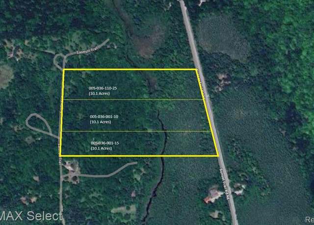 Property at 4610 Sanmott Trl NE, Coldsprings Township, MI 49646