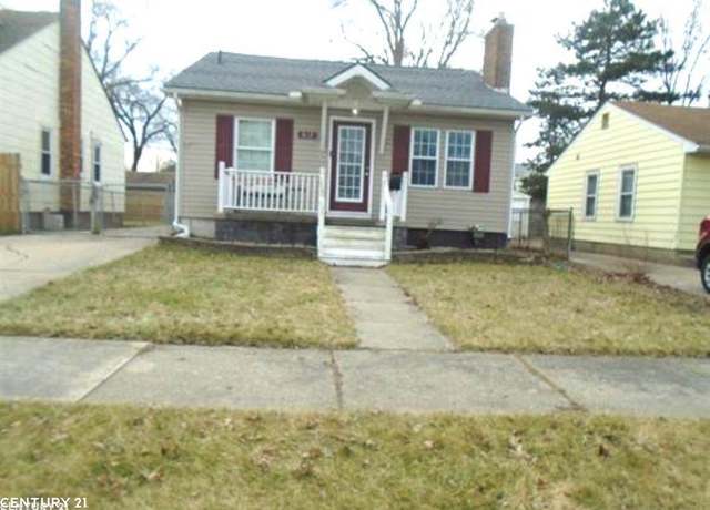 Property at 613 W Hudson Ave, Madison Heights, MI 48071, 2 beds, 1 bath