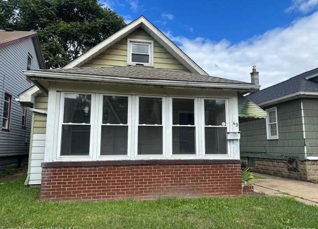 Property at 49 Orchard St, River Rouge, MI 48218, 2 beds, 1 bath