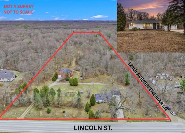 Property at 12429 Lincoln St, Grand Haven, MI 49417, 3 beds, 1 bath